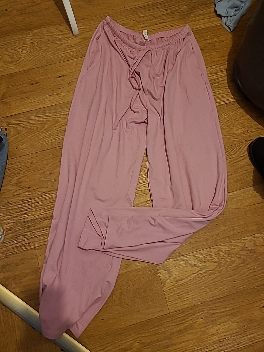 Ladies Size Small Pink Pyjamas Trousers