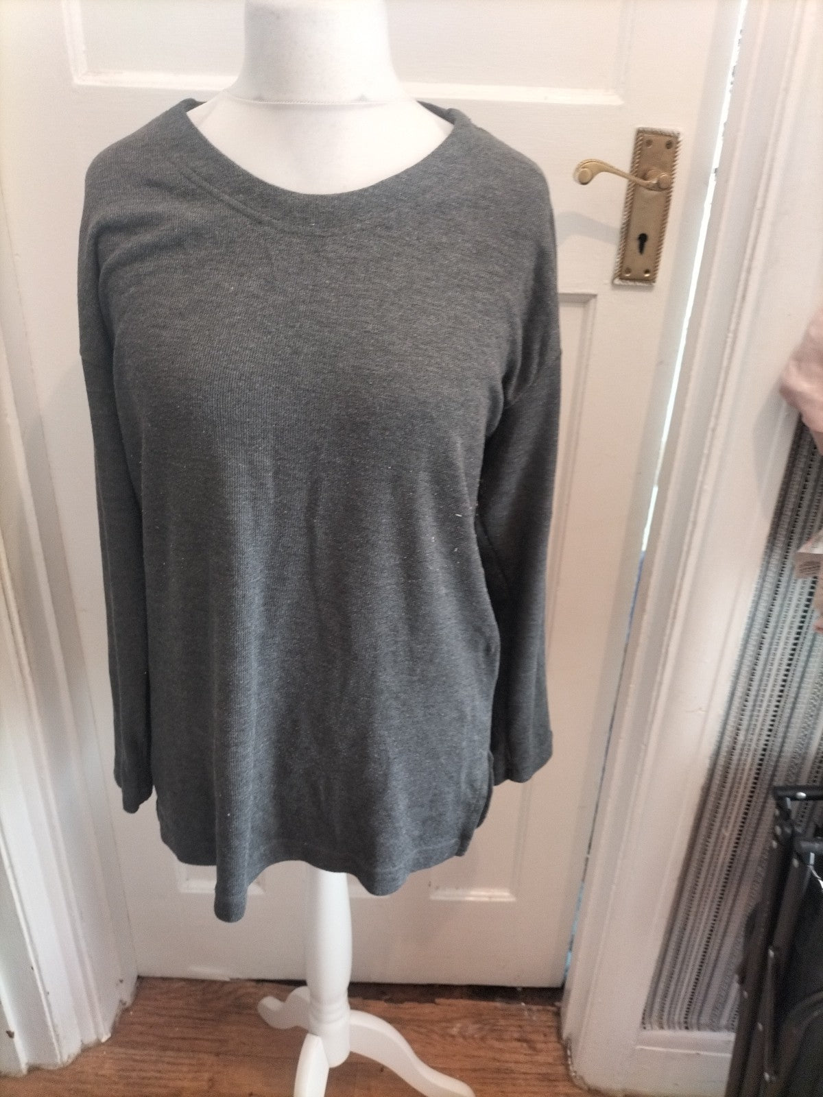 Fashion Extra 20/22 Grey Long Sleeve Jumper