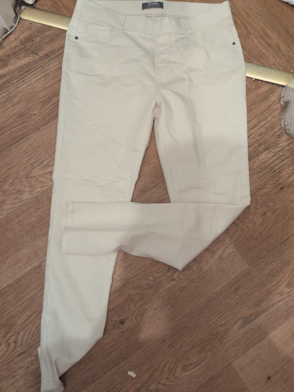 Dorothy Perkins 14 White Jegging