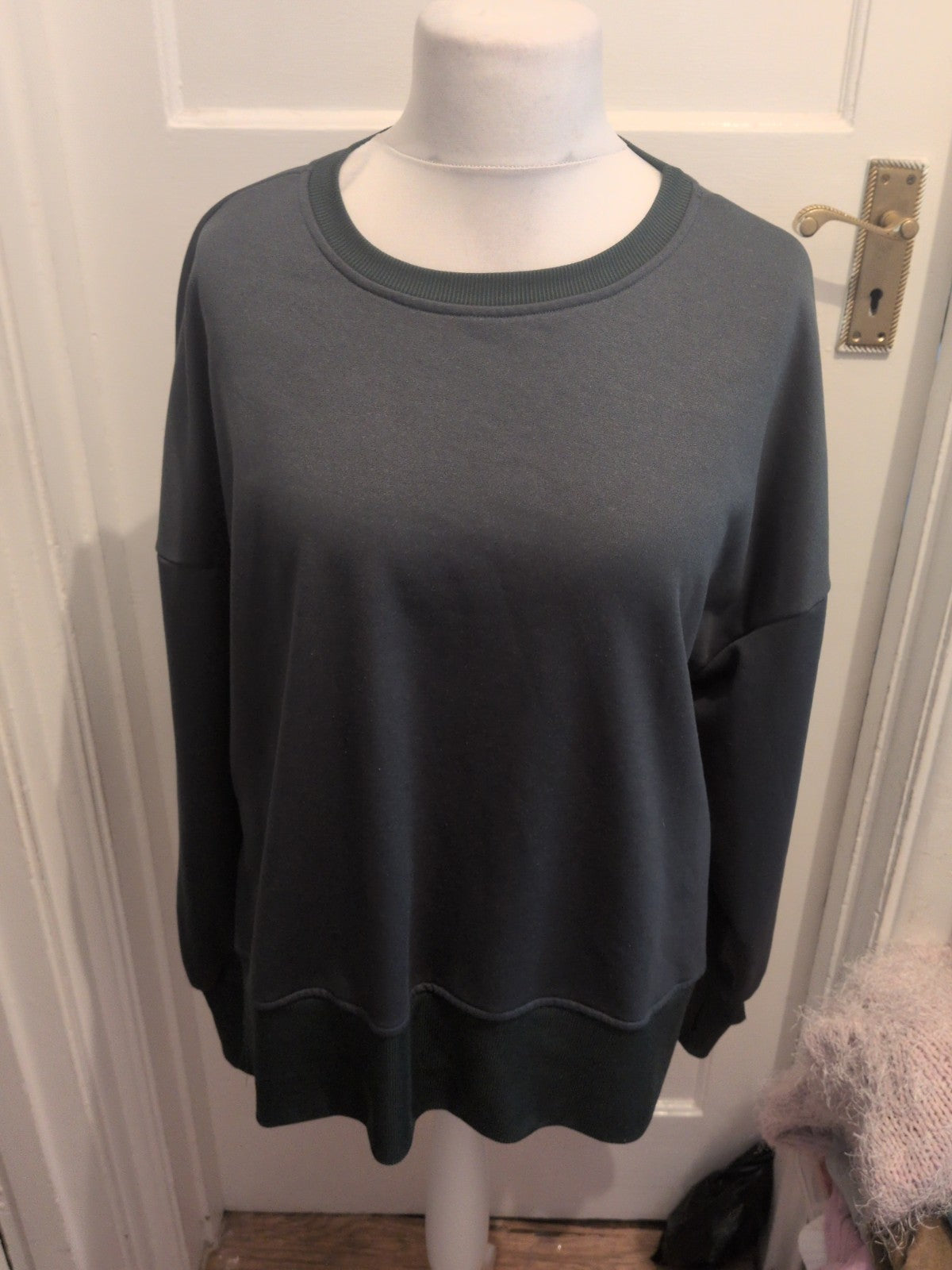 Large Green Pullover Jumper