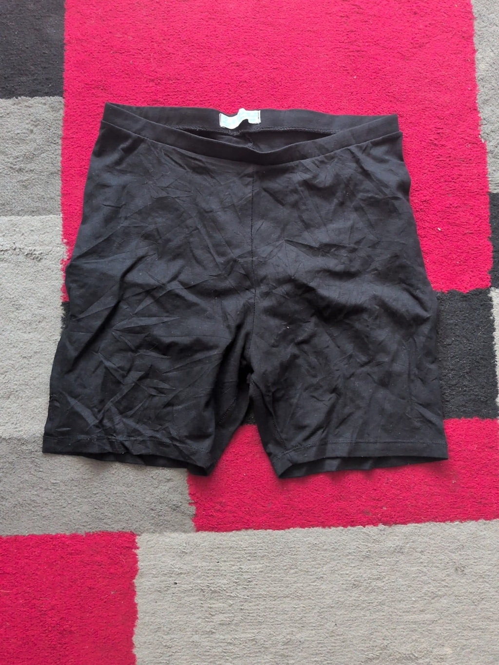 Primark 10/12 Small Black Biker Shorts