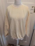 Large Pale Yellow Pullover Jumper