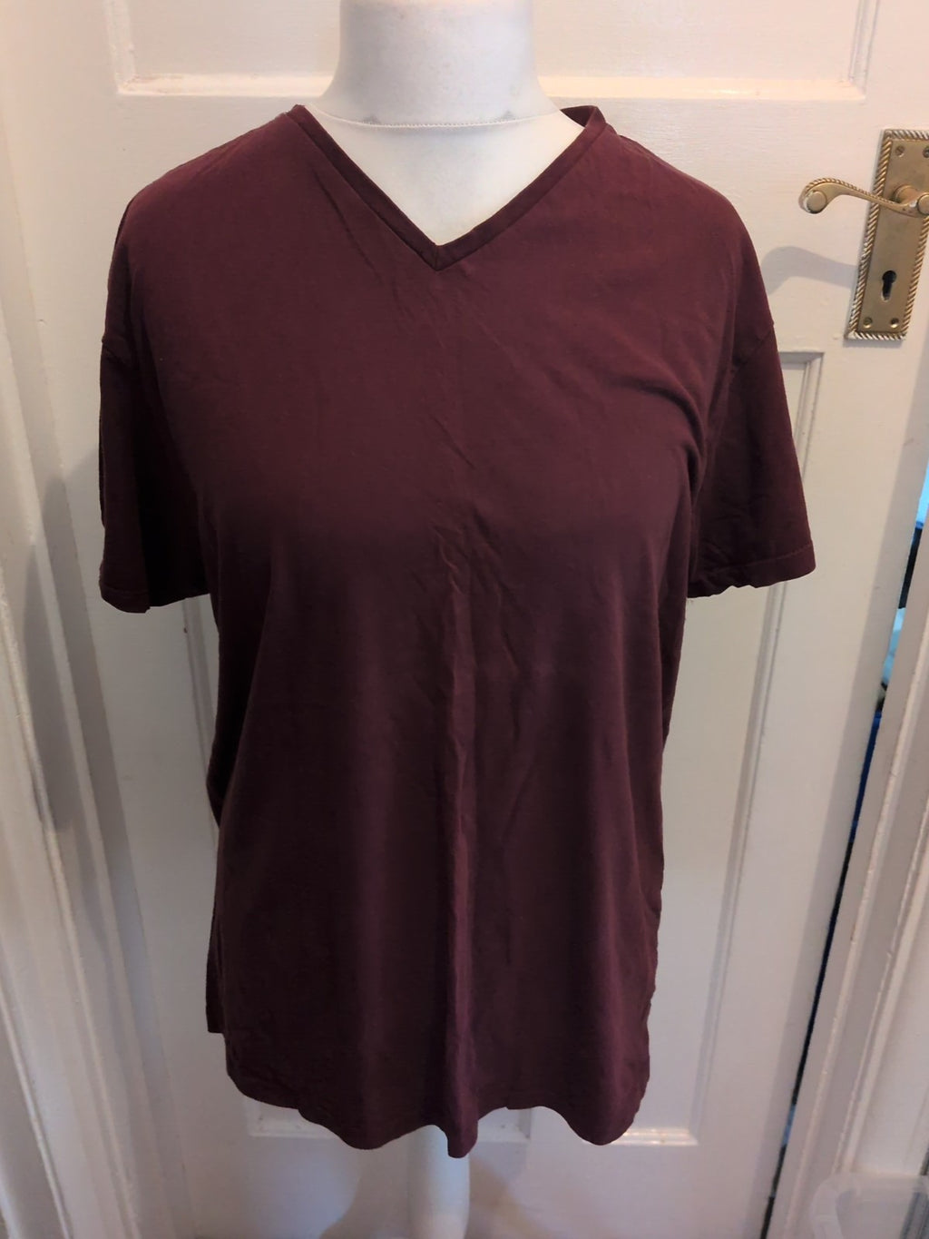 Primark XL Regular Fit Short Sleeve Purple T-shirt