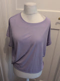 Good move 16 Pale Purple Pattern Short Sleeve T-shirt