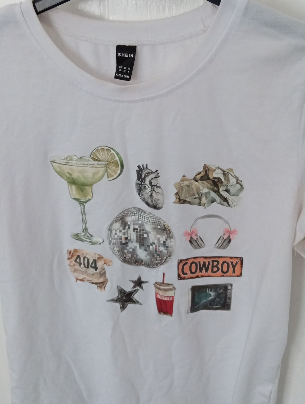 Ladies T.Shirt Size Med Shein