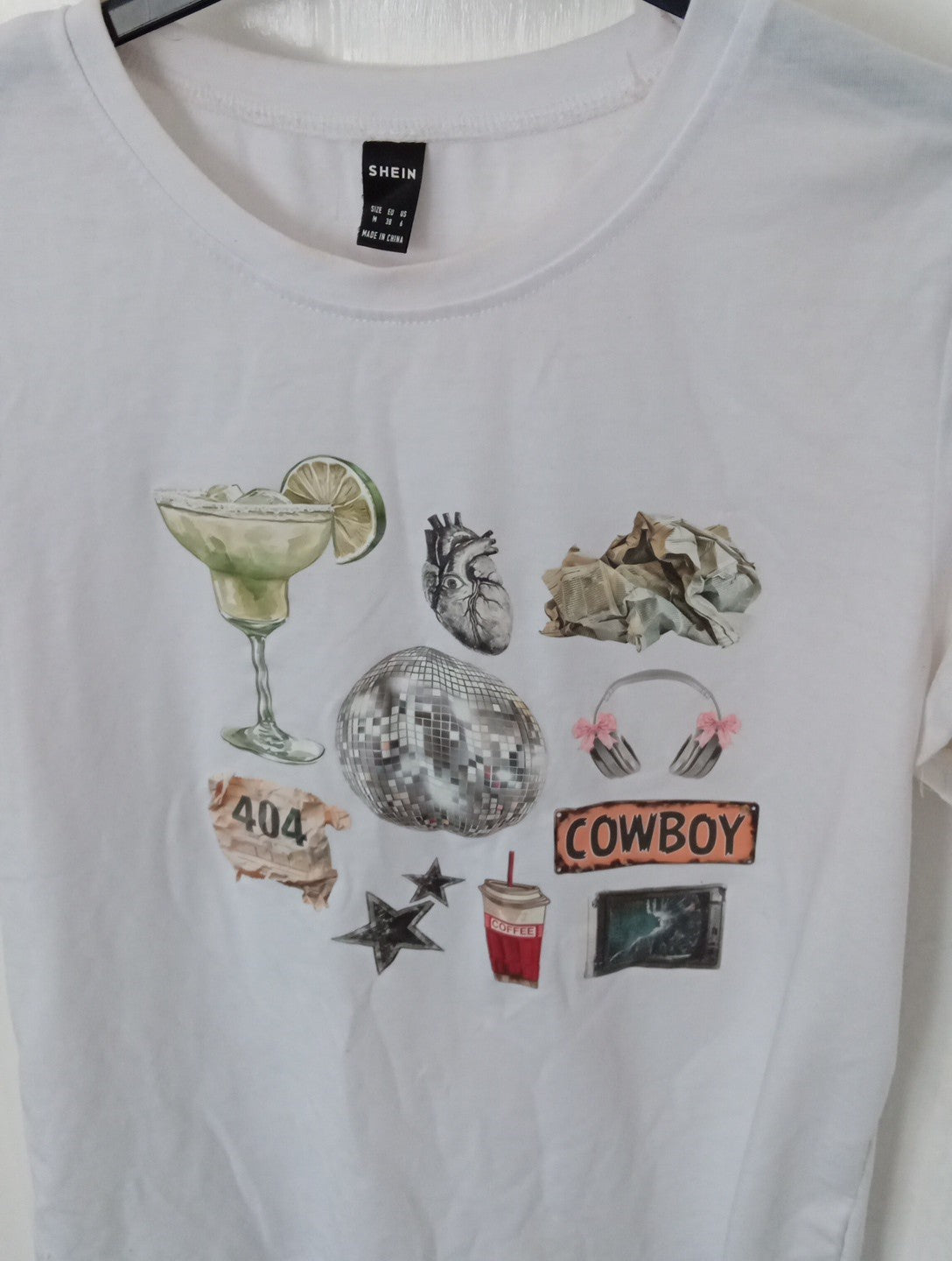 Ladies T.Shirt Size Med Shein