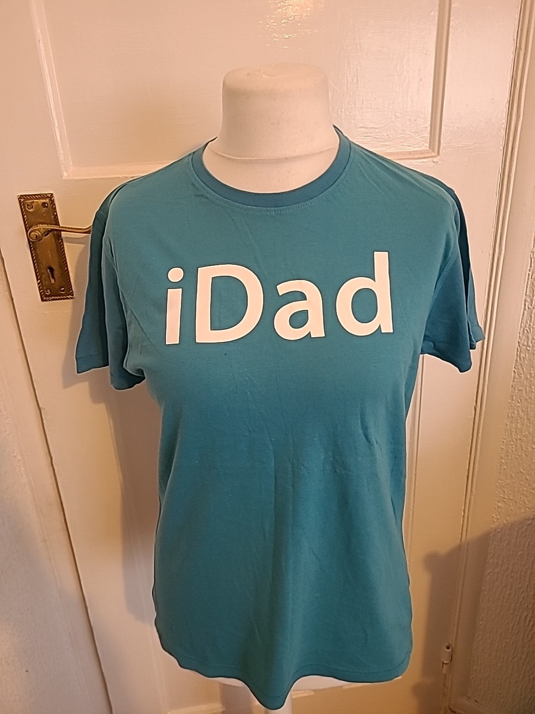 Mens Size M Turquoise Idad Short Sleeved Tshirt