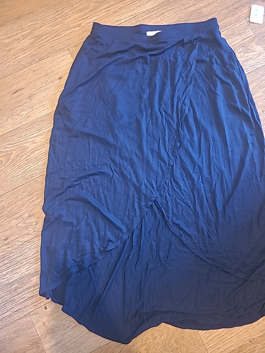 Ladies Gap Size Xs Navy Elasticated Long Skirt