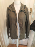 Mens Supremebeing Size Medium Dark Green Rain Mac