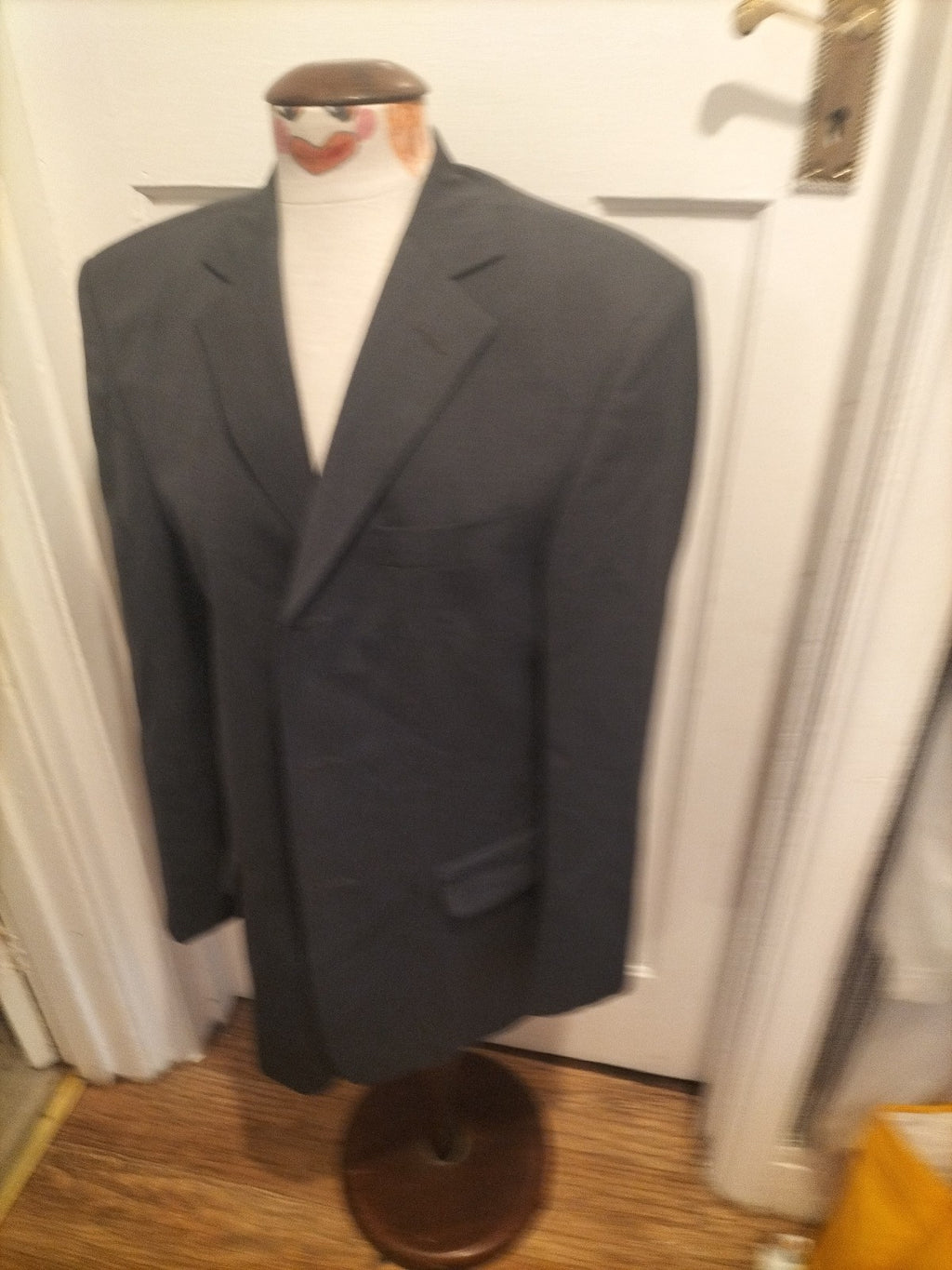 Mens Marks And Spencer Size 38M Graphite Padded Lined Blazer
