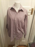 Mens Cedarwood State Size 16.5 Red Check Long Sleeved Shirt