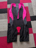 Tenola 14 Pink And Black Sleeveless Tri Suit