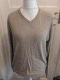 Marks And Spencer Medium Putty Long Sleeve Jumper