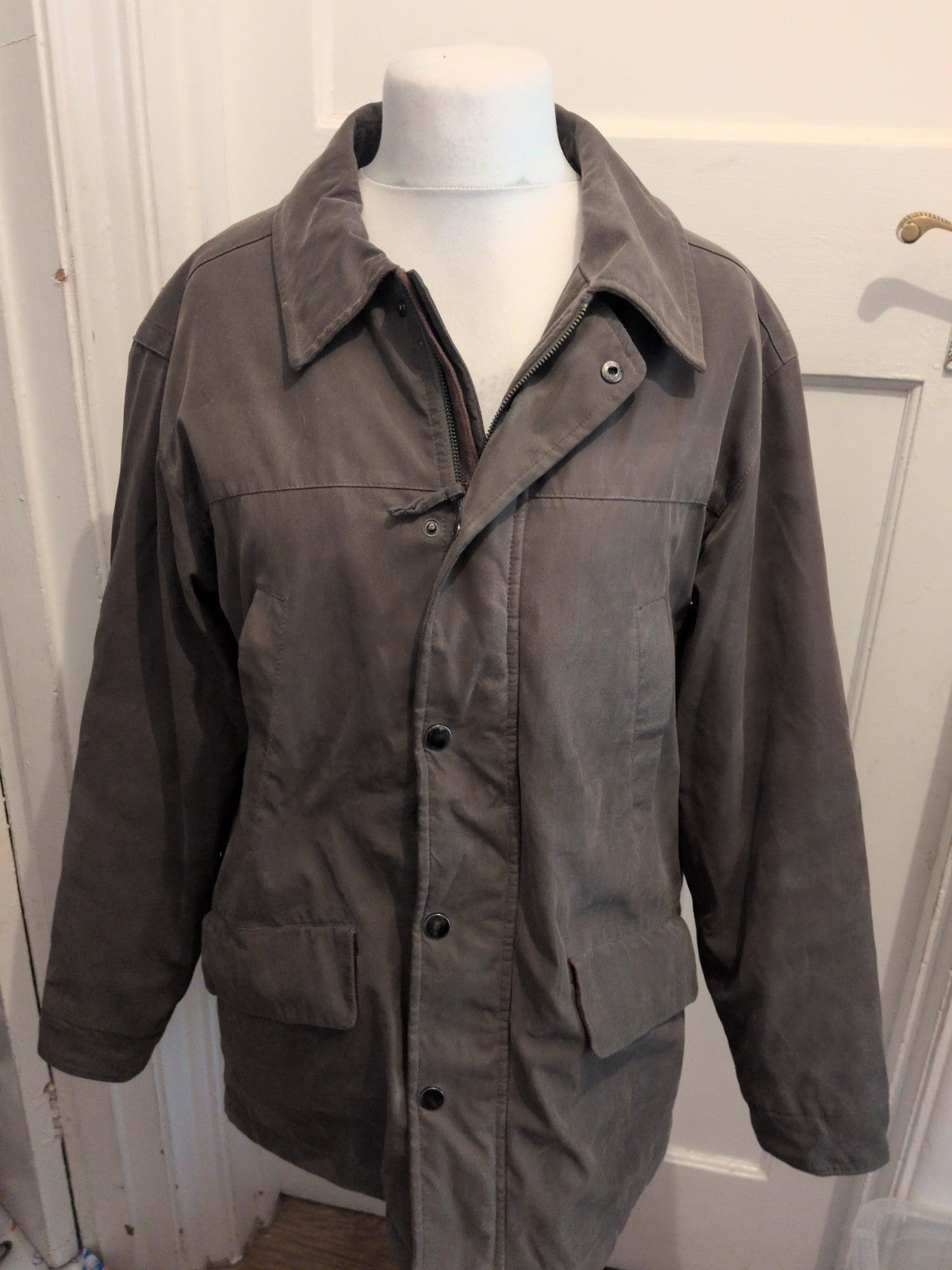 Kingston Medium Khaki Fleece Lined Coat
