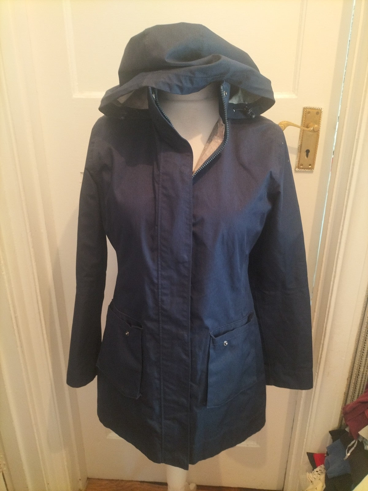 Ladies Mondetta Size M Navy Collared Jacket