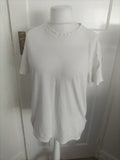 Mens Domyos Size XL White Short Sleeved Tshirt