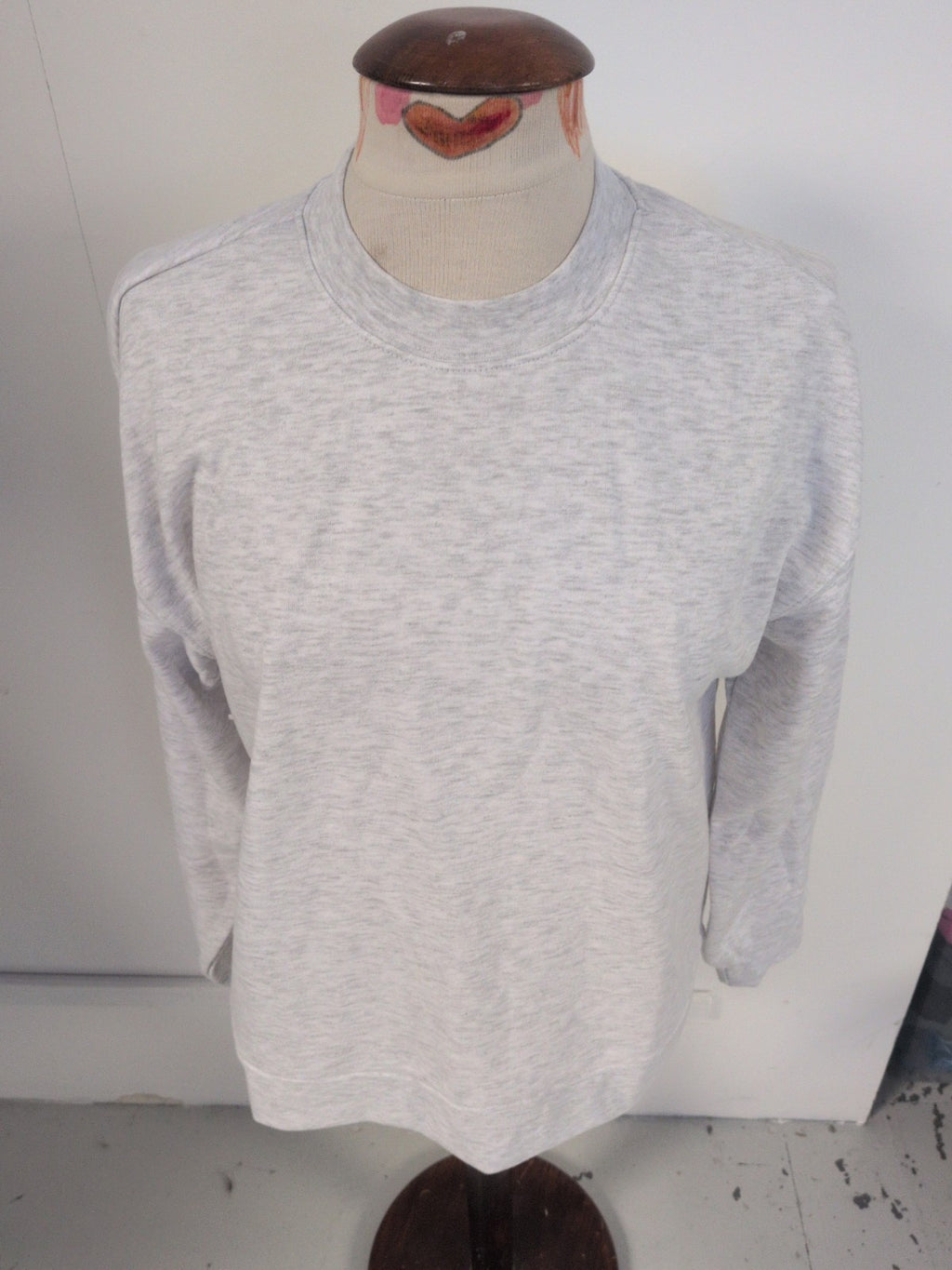 Primark 10-12 Pale Grey Pullover Jumper