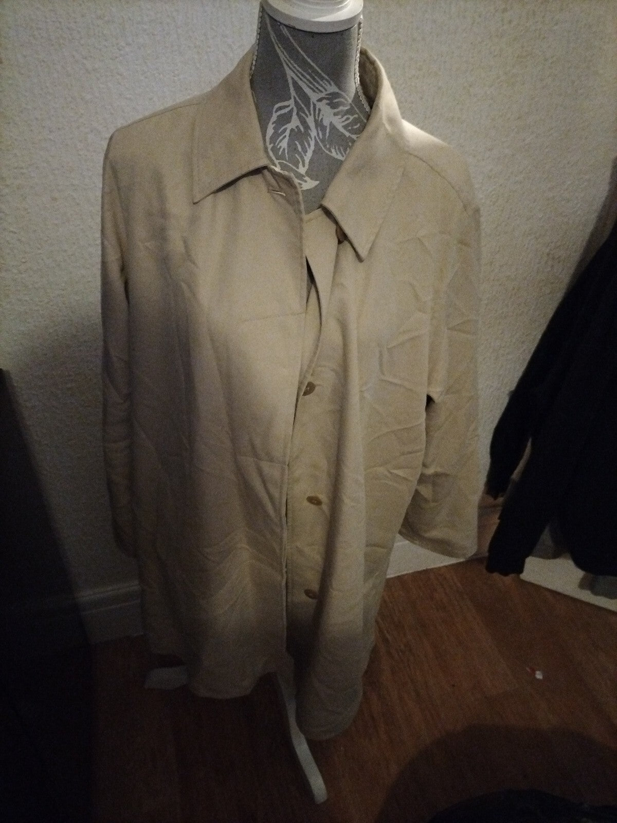 Ladies Cloud Nine Large Beige Lined Jacket