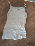 Zara 13-14 Years Cream Sleeveless T-shirt