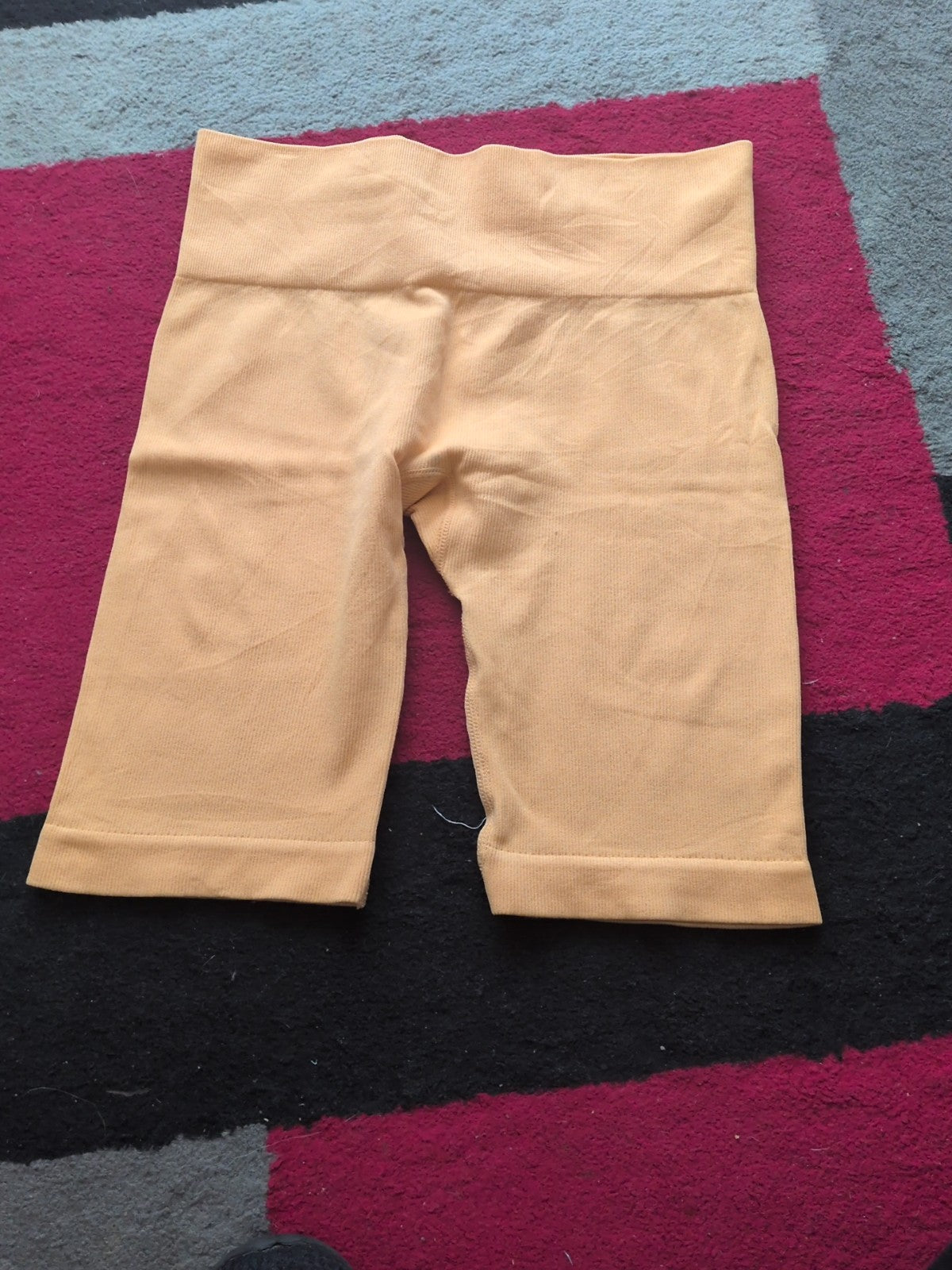 Primark 10-12 Orange Shorts Biker Gym
