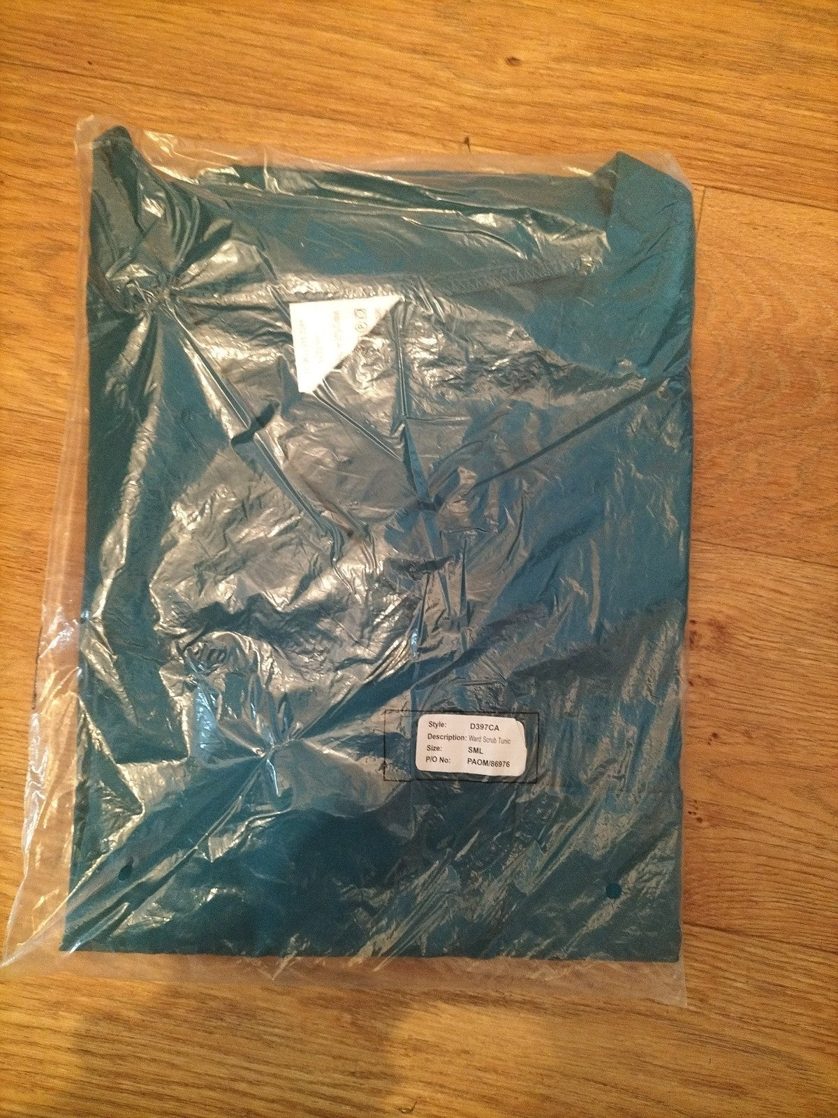 Brand New Ladies Ward Scrub Tunic Teal Small