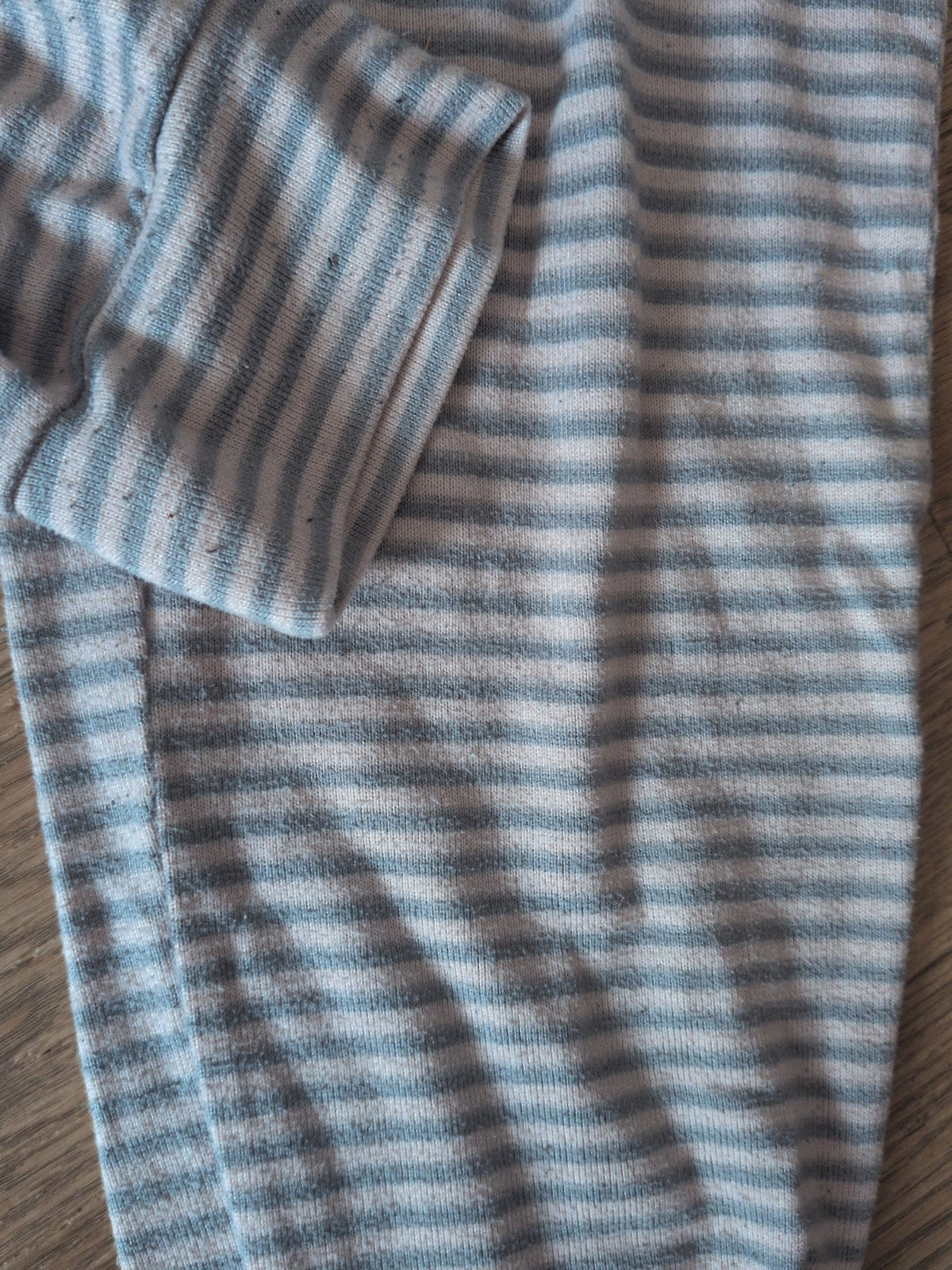 Tu 14 Pink And Grey Striped Pyjama Bottoms