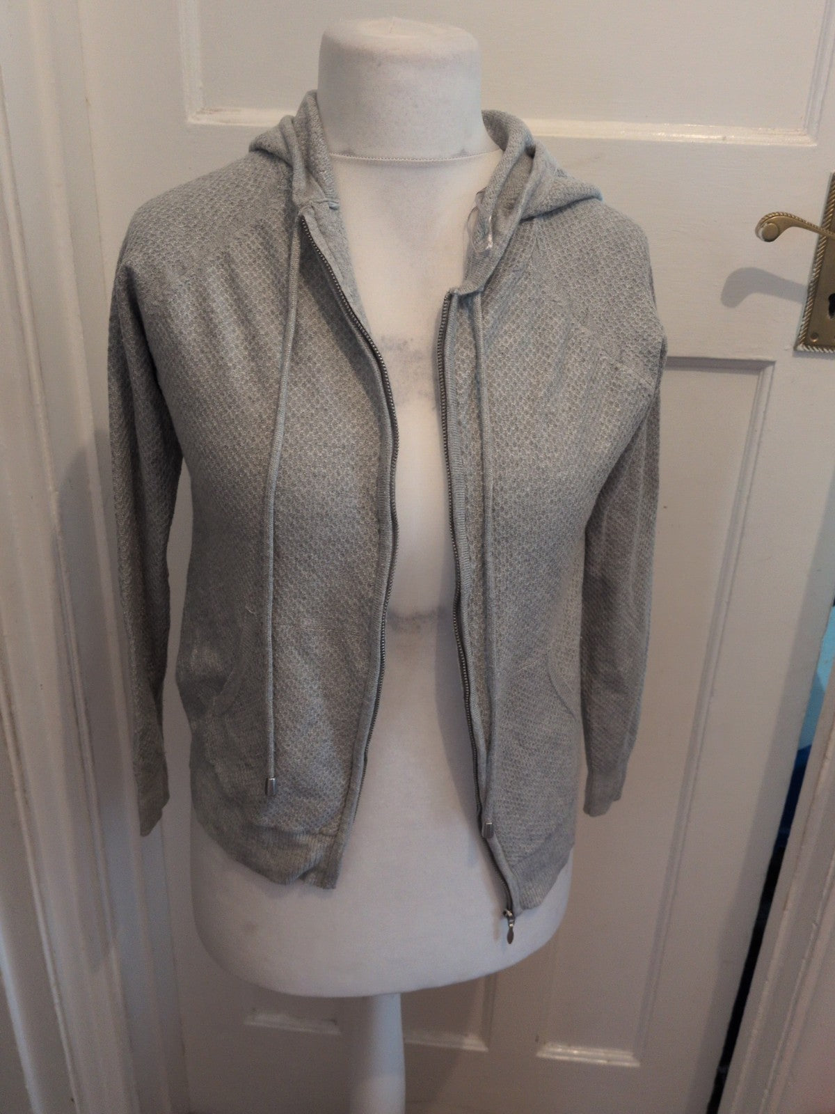 Marks And Spencer XS Grey Full Zip Hoodie