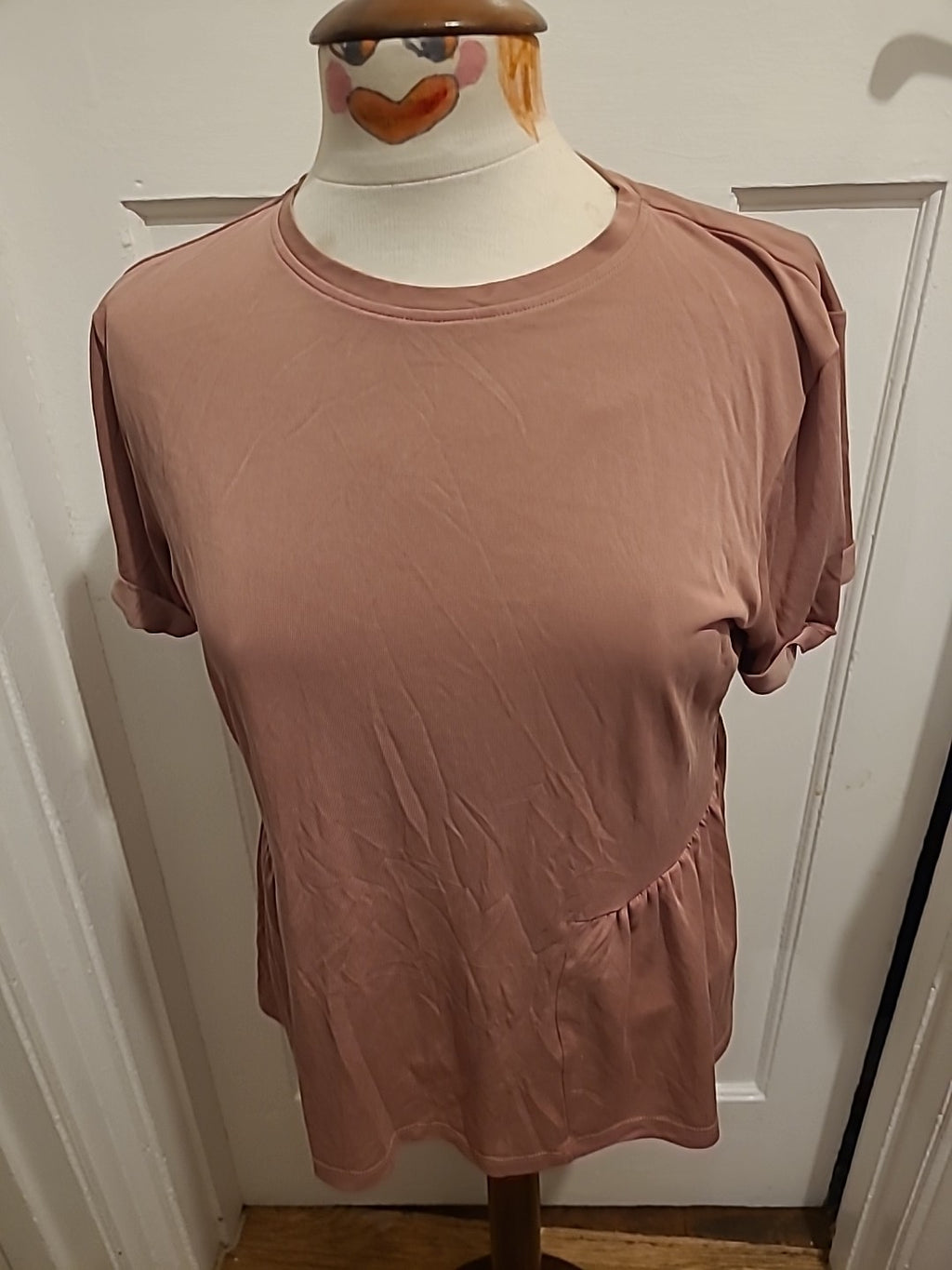 Ladies Primark Top Size 10-12 Blush