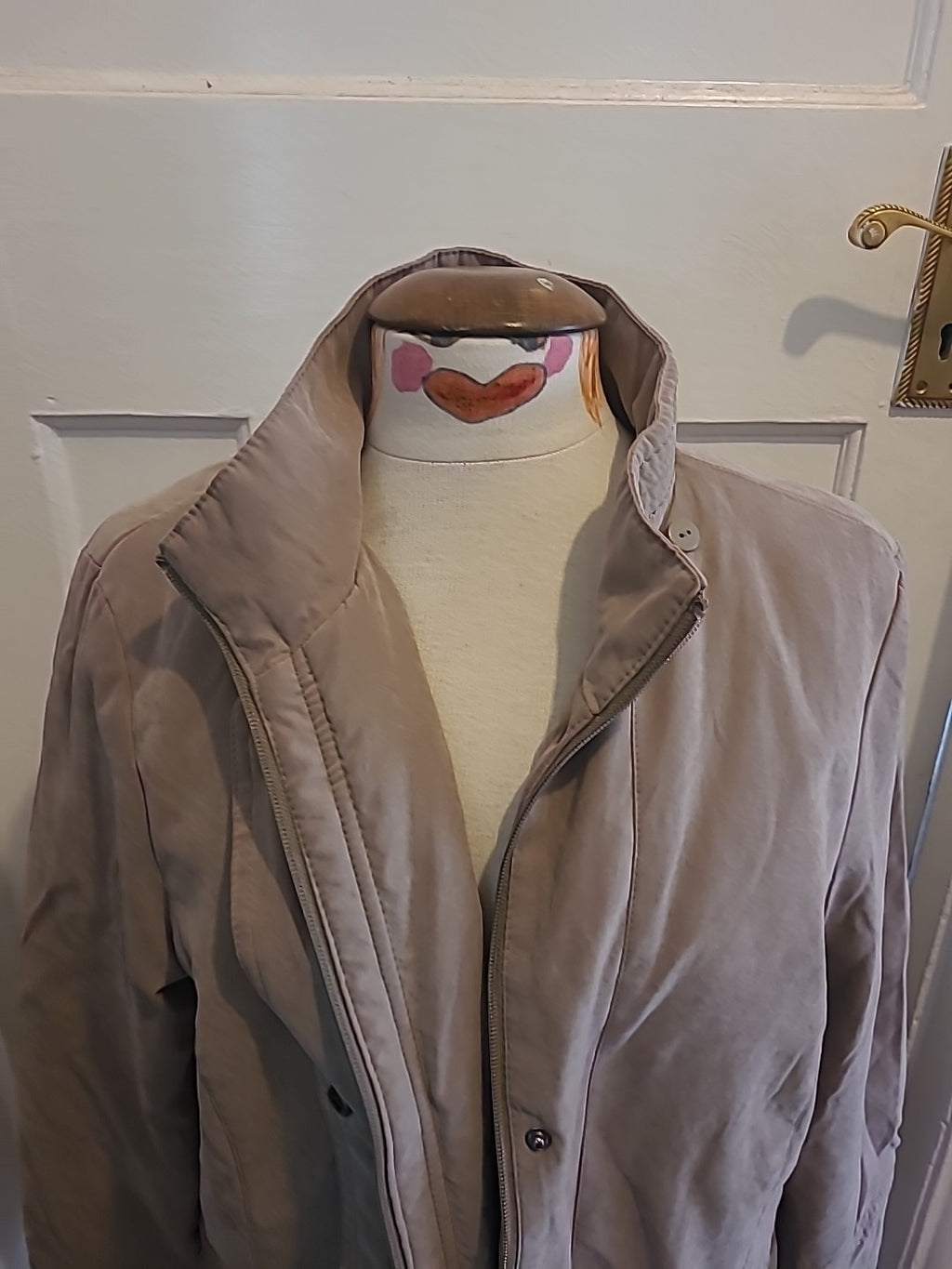Ladies BM Collection Coat Size Med Khaki