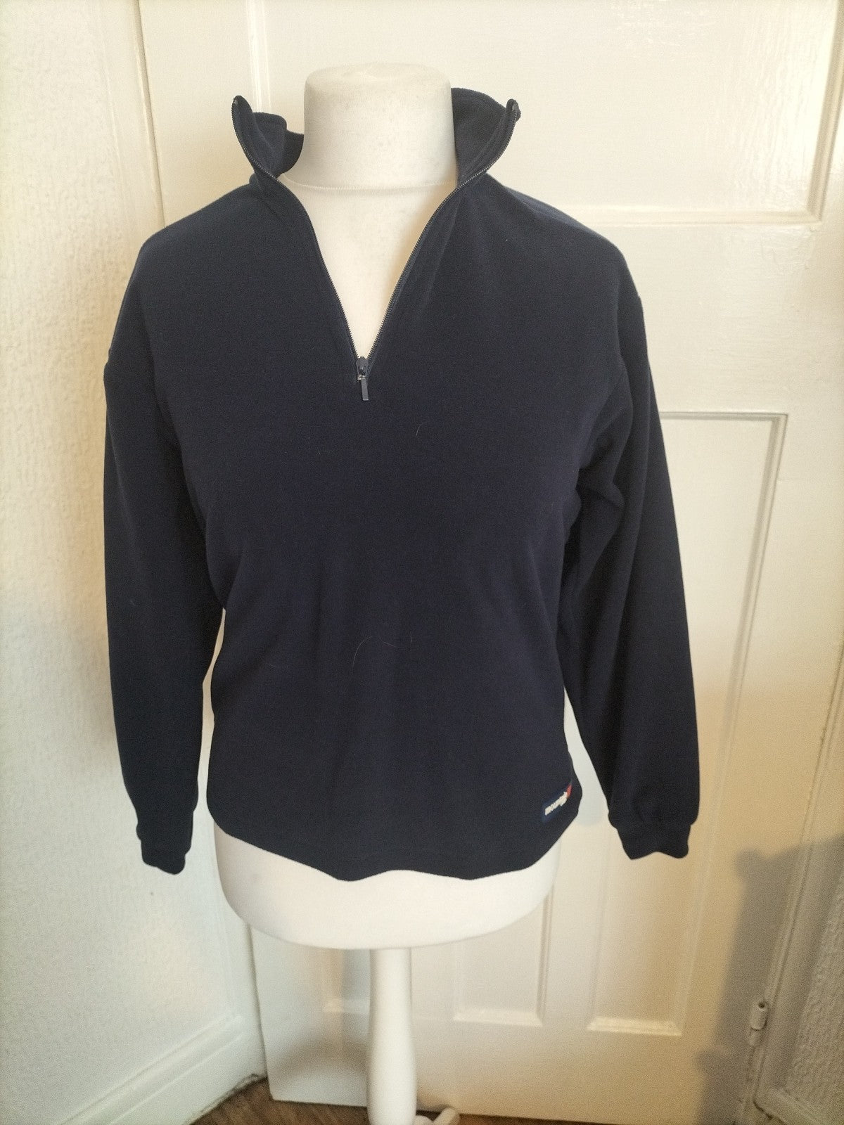 Mens Mountain Range Black Long Sleeve Jumper