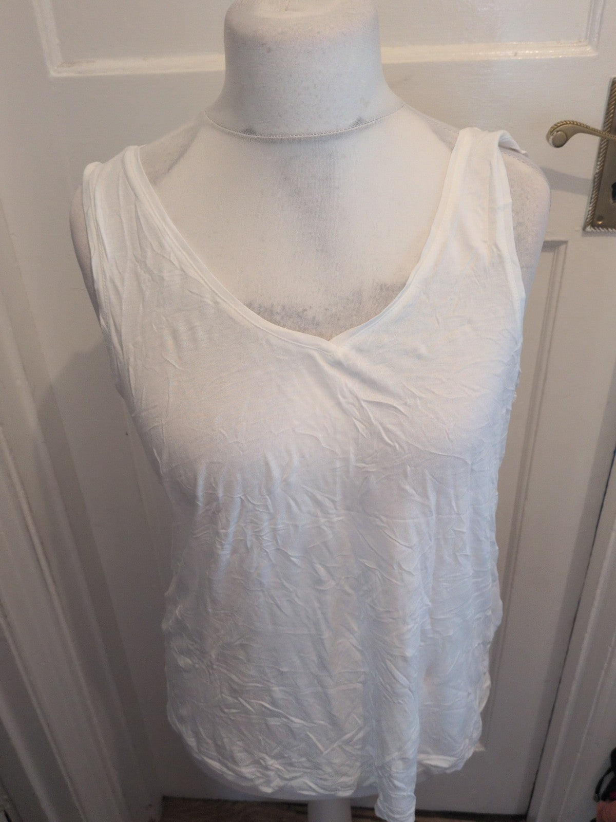 Next 14 White Slouch Vest