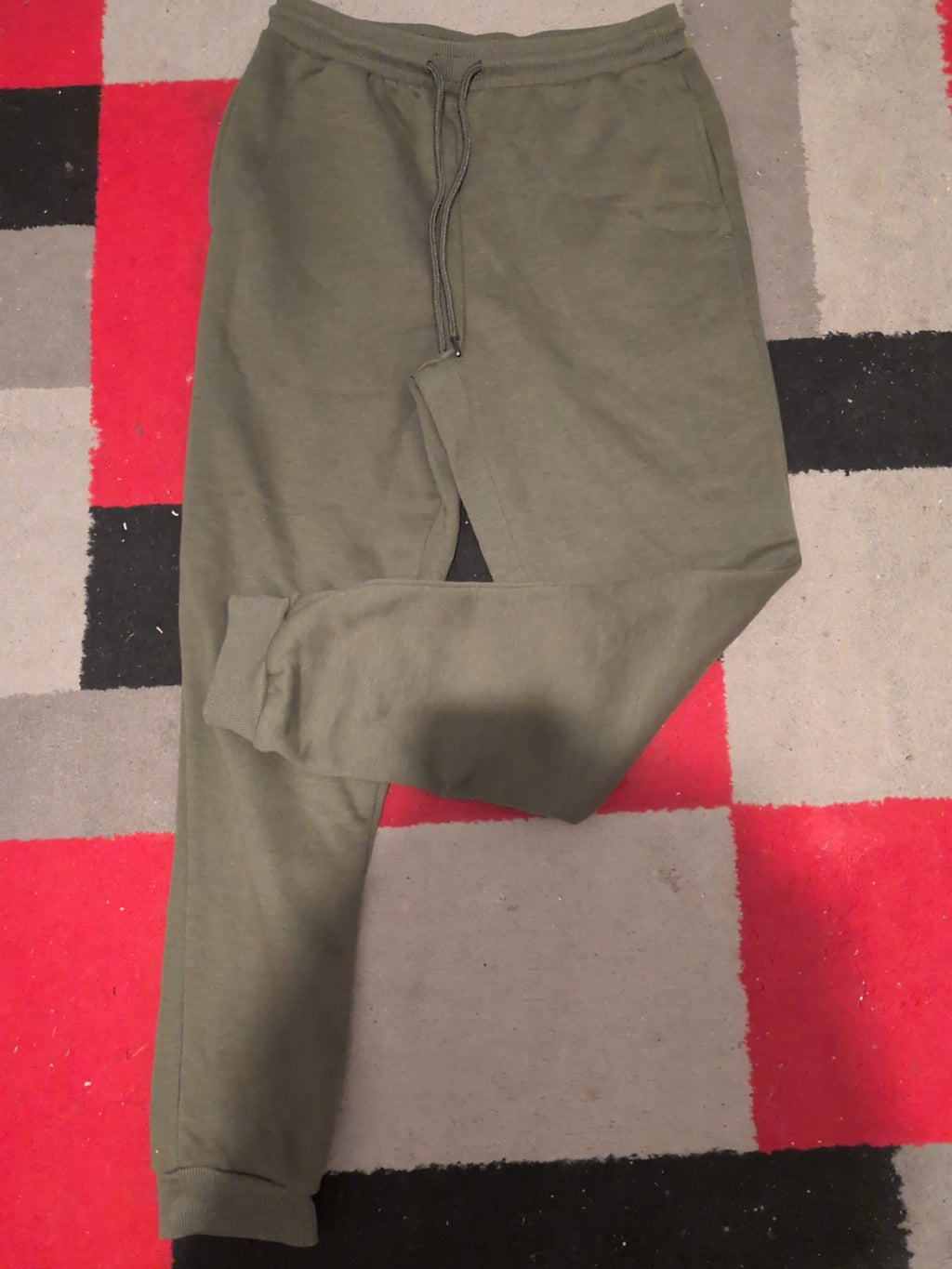 Studio Small Green Elasticated Joggers