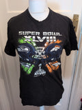 Mens NFL Team Apparel Super Bowl Size M Short Sleeve T-shirt