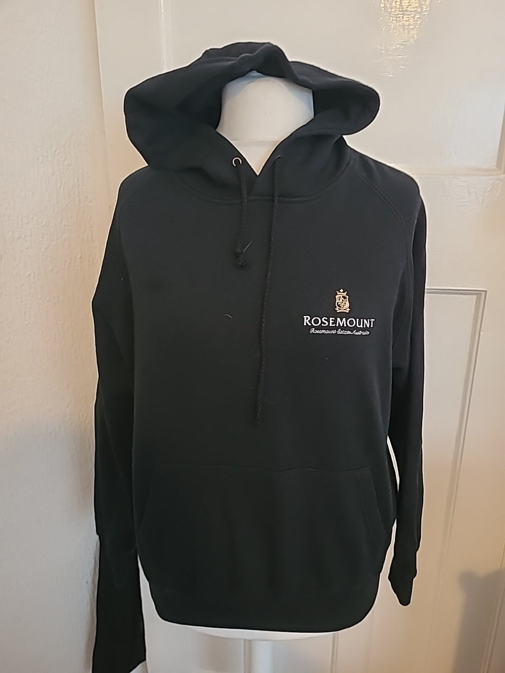 Ladies Winning Spirt Size Medium Black Long Sleeve Hooded Jumper