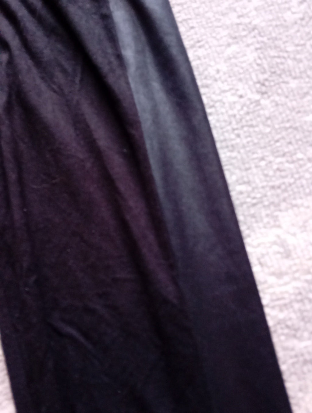 Ladies Black Leggings Size 12 Atmosphere Satin Trim Down The Leg