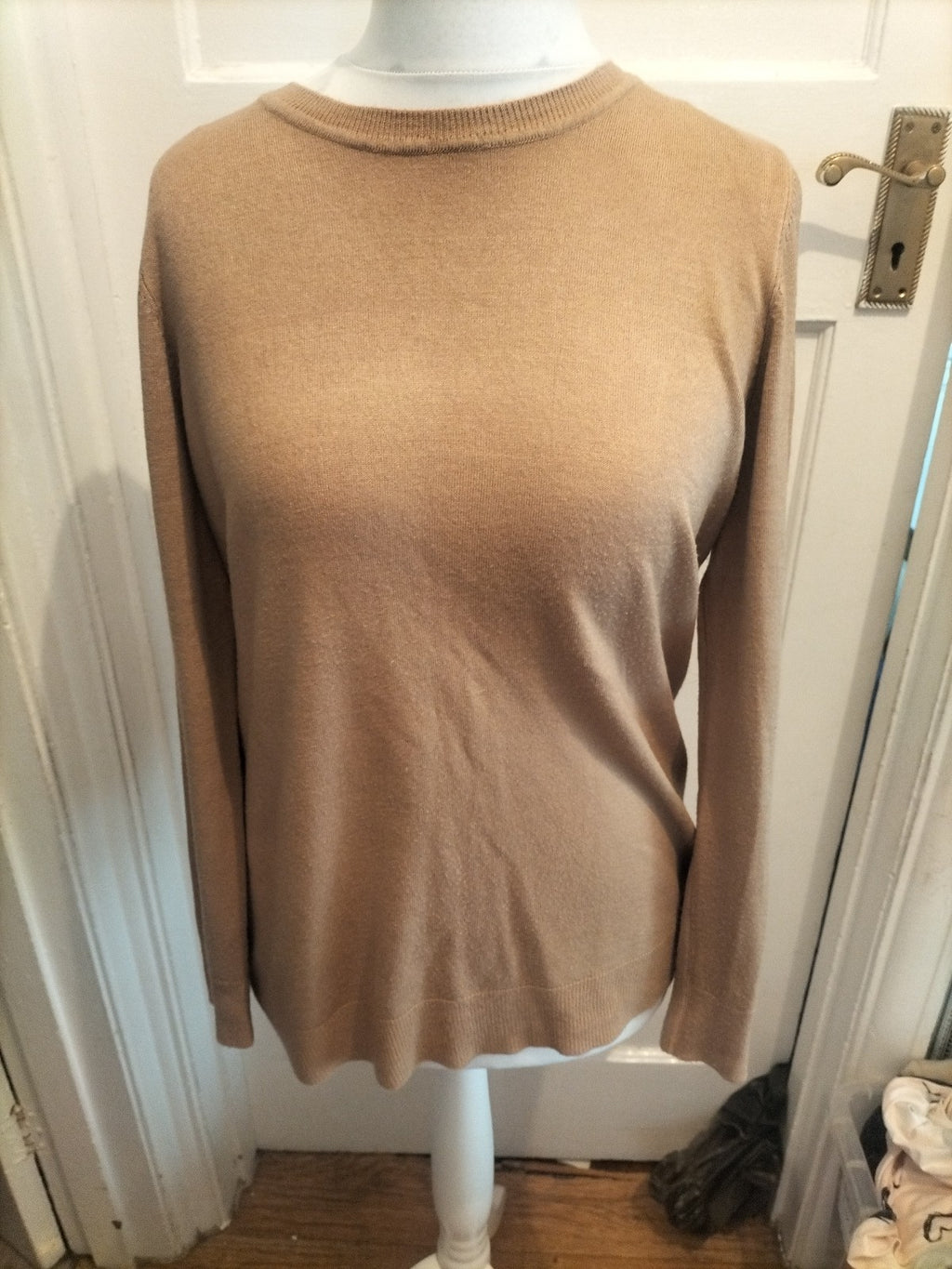 Bonmarche 18 Pale Brown Pullover Jumper