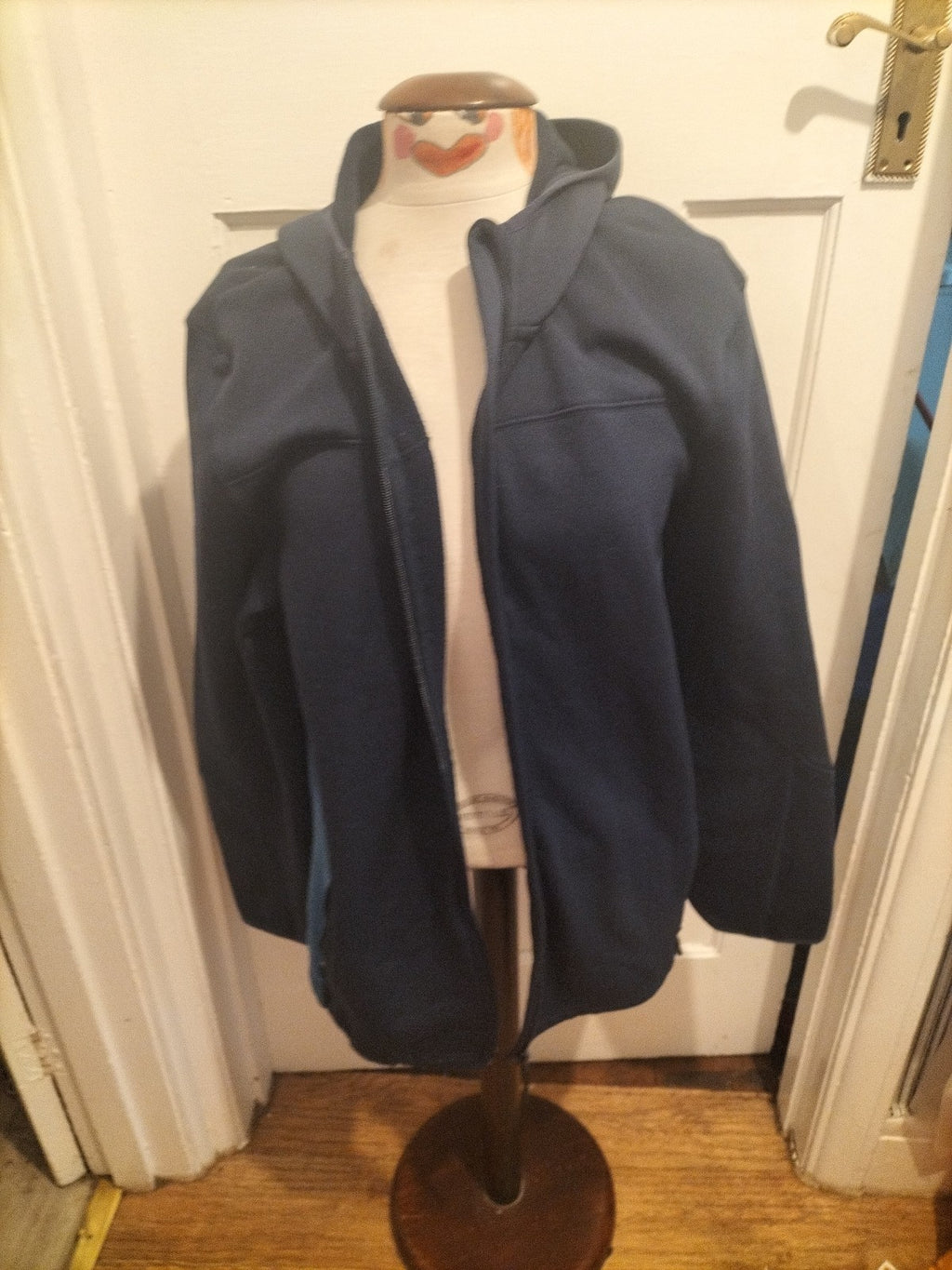 Mens Crivit Size XL Navy And Blue Zip Through Jacket