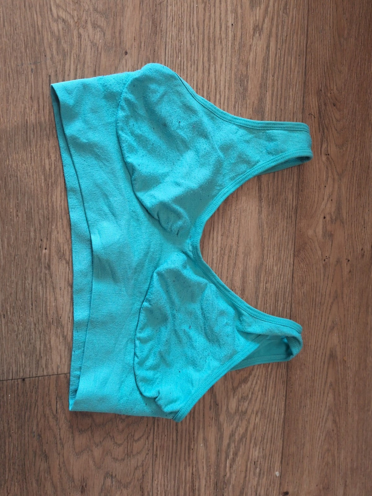 Blu Apparel Medium Aqua Seamless Bralette