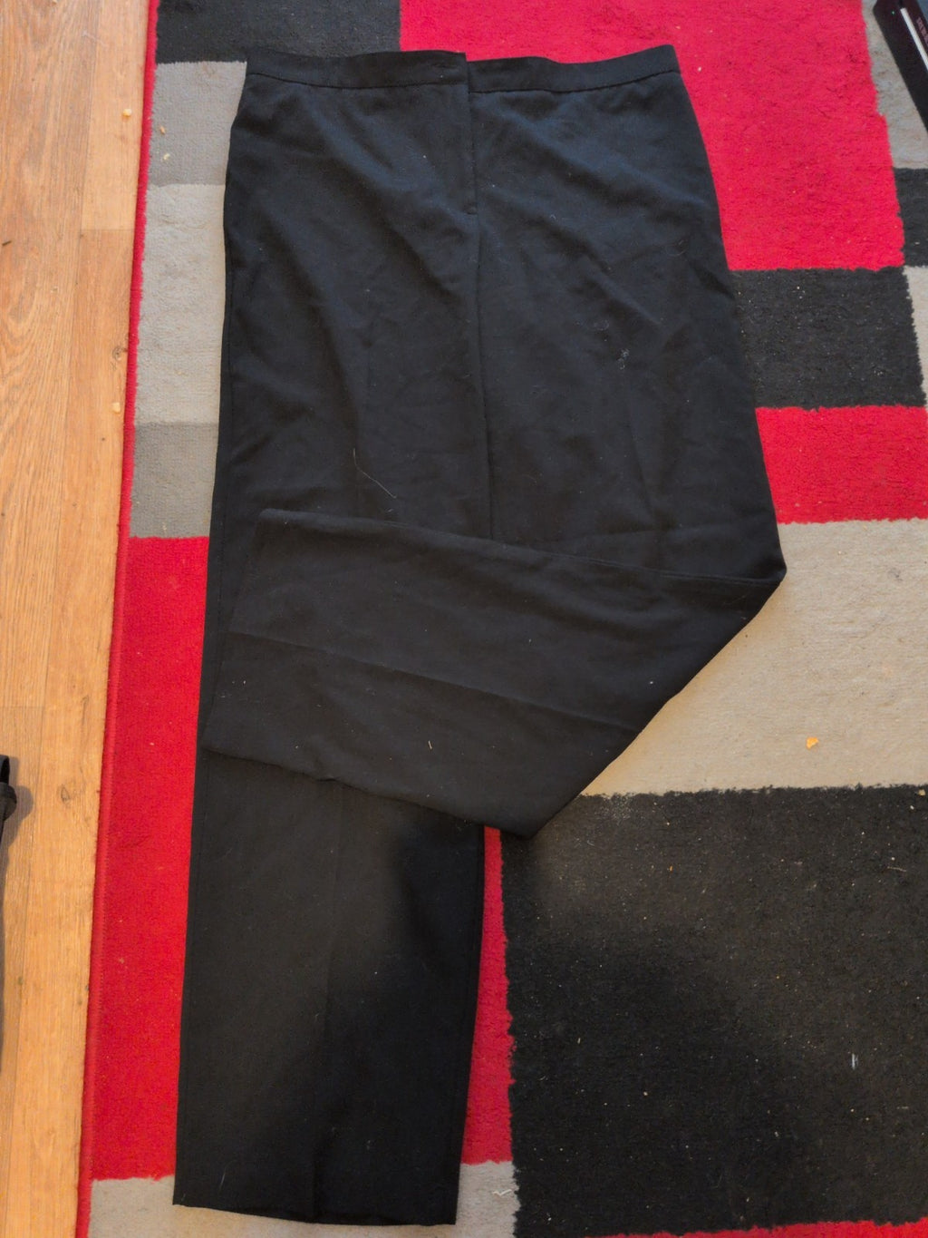 Briggs New York 14 Black Trousers Wide Leg