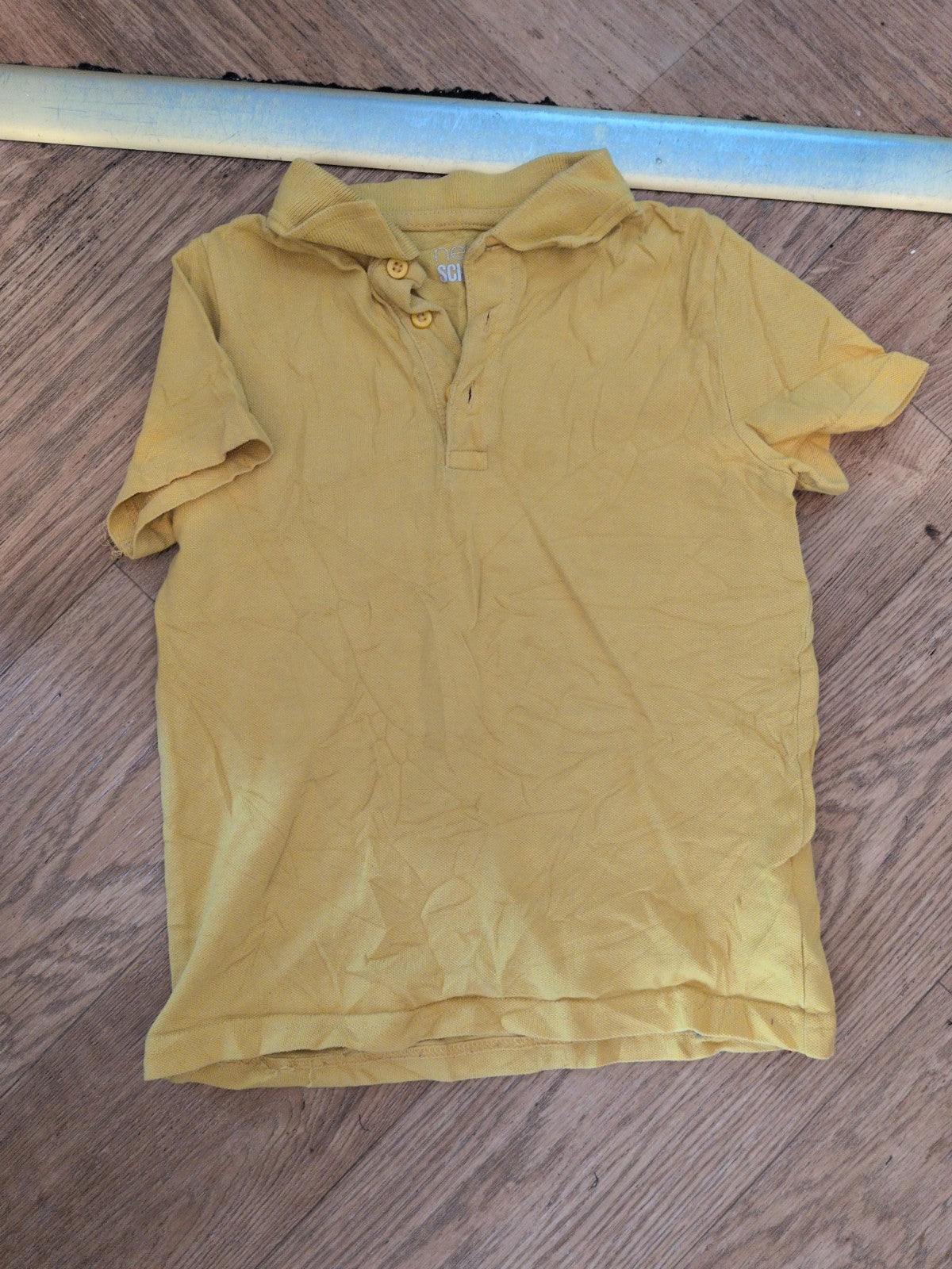 Next School 5 Years Yellow Polo Shirt