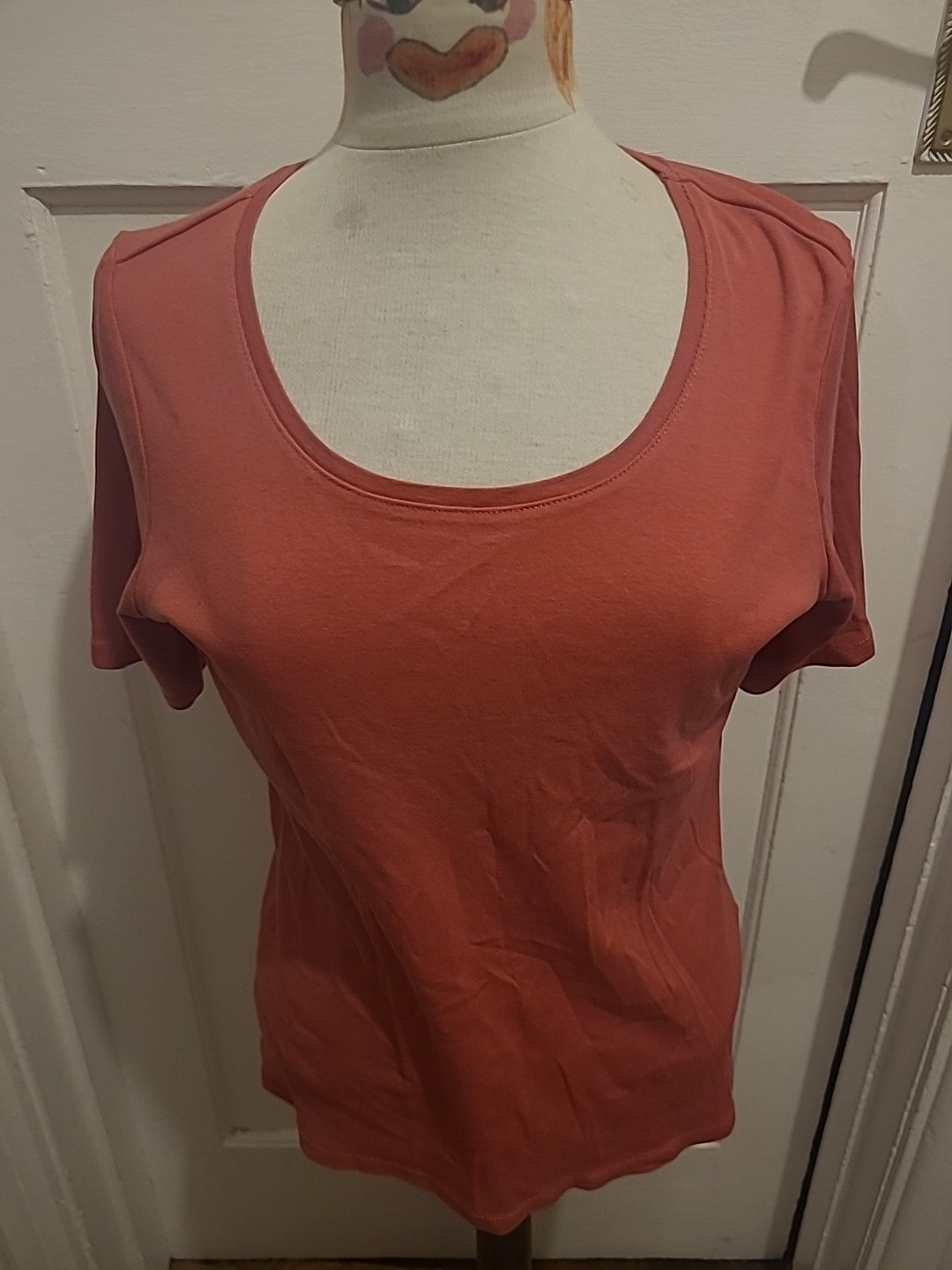 Ladies Capsule Size 12-14 Pink Short Sleeved Tshirt