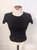 Ladies Hennes Size Small Black Short Sleeve T-shirt