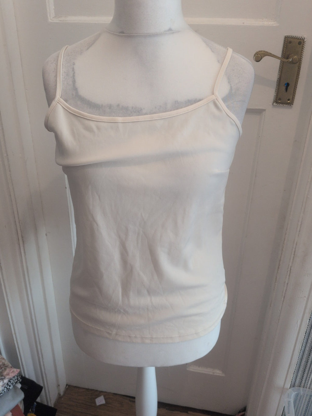 George 18 Ivory Cami Top Sleeveless