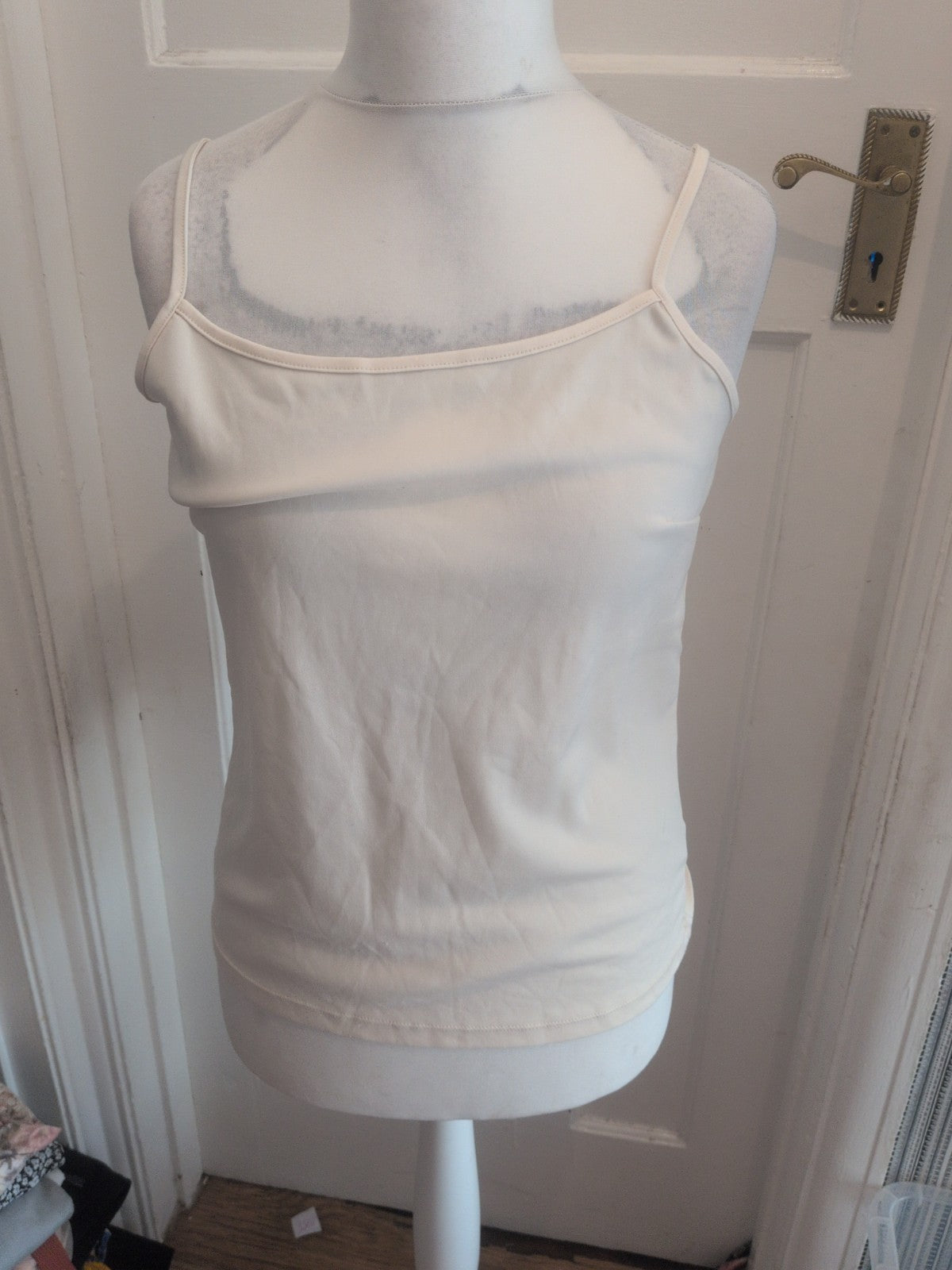 George 18 Ivory Cami Top Sleeveless