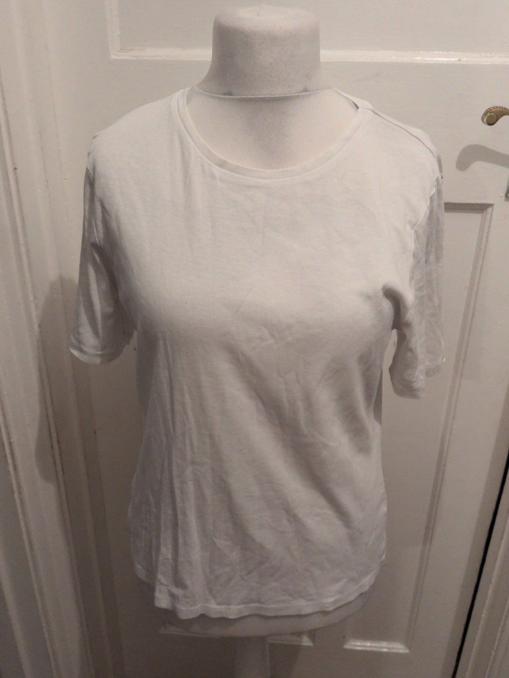 Tu Woman 20 White Short Sleeve Plain T-shirt