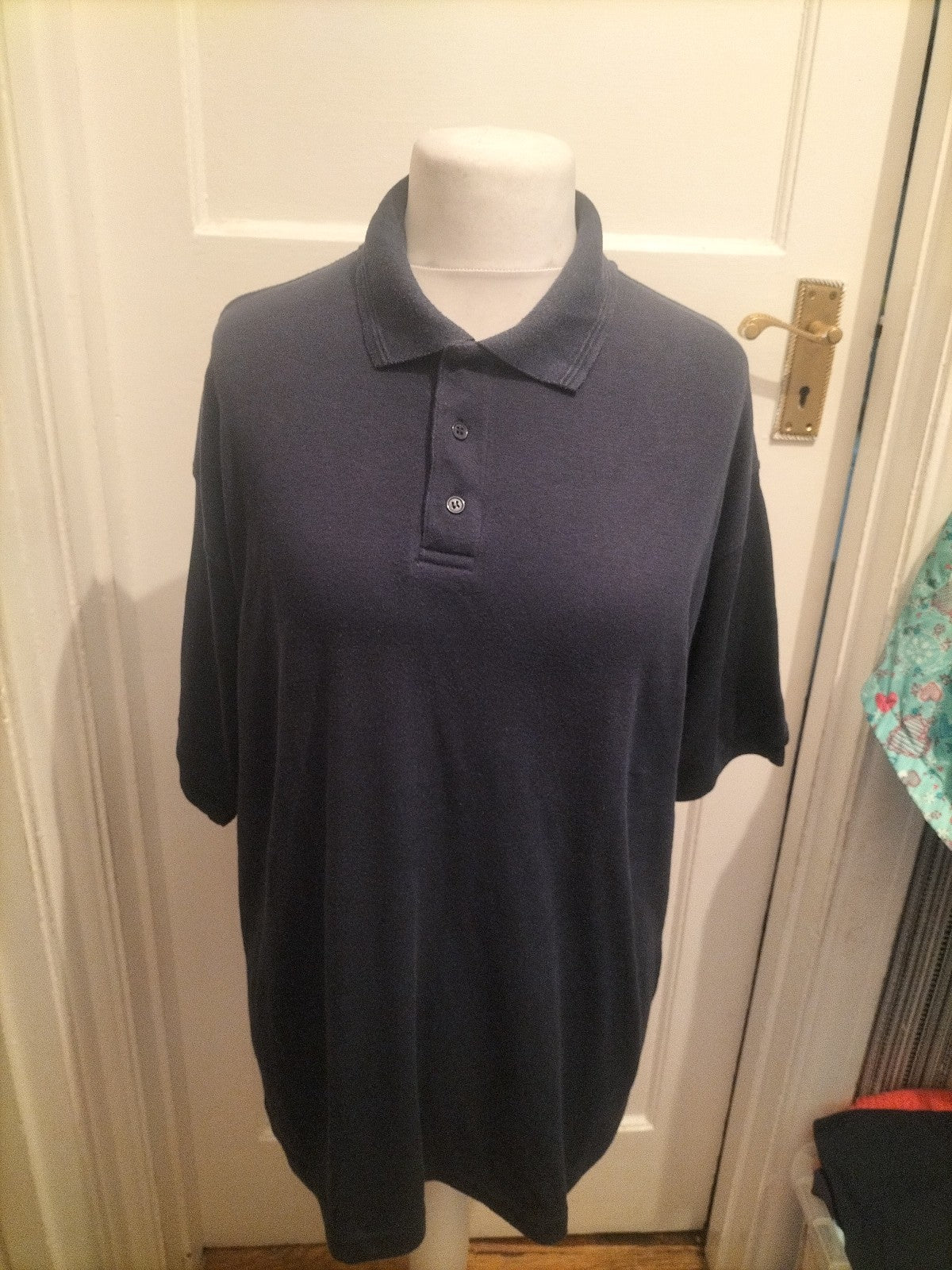 Disciple Clothing XL Navy Short Sleeve Polo