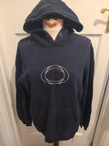 Mens Size Large Navy Long Sleeved Pullover Hoodie