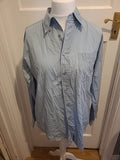 Mens Ben Sherman Size Large Blue Long Sleeved Shirt