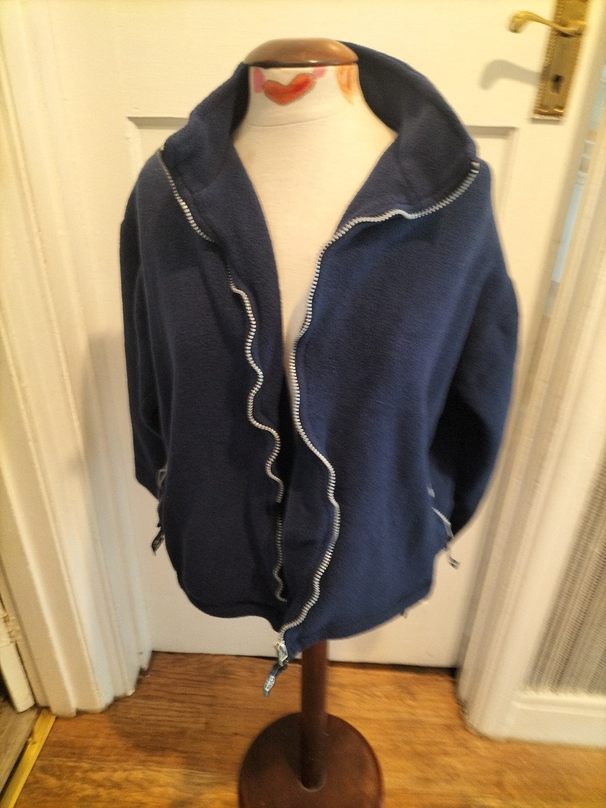 Ladies SC Sport Size 14/16 Navy Zip Through Jacket