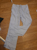 Ladies Peacocks Size 12 Pale Blue Elasticated Trousers